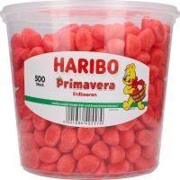 Haribo Primavera Jordbær (Erdbeeren) 500 Stk