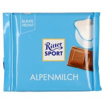 Ritter Sport Alpine Milk Chocolate 100gr.
