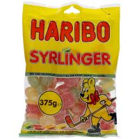 Haribo Syrlinger  375 g