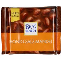 Ritter Sport Honning Saltede Mandler 100 g