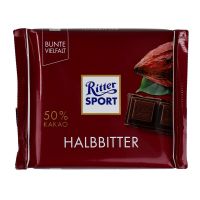 Ritter Sport Halvsød 50% Kakao 100gr.