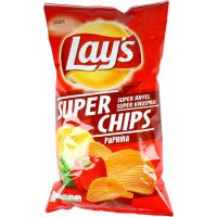 Lays Super Chips m. Paprika 175 g