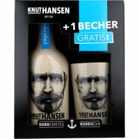 Knut Hansen Gin Gepa + 1 Becher 42% 0,5l